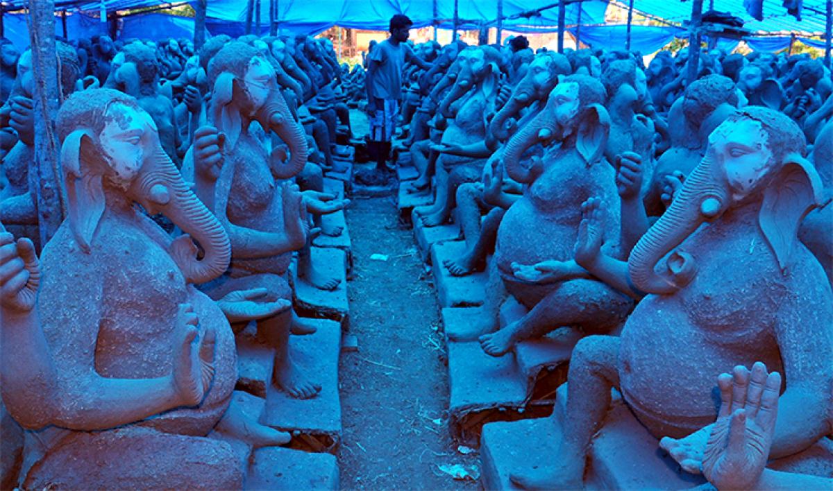 Ganesh idols going green in a big way